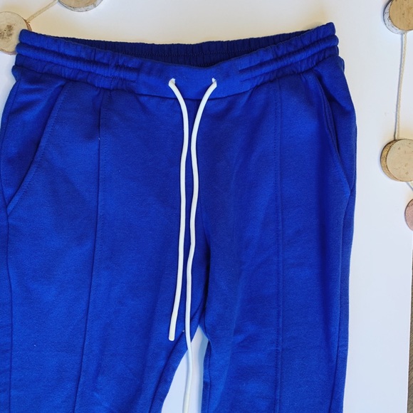 Royal blue sweatsuit (bottom) - Picture 2 of 2